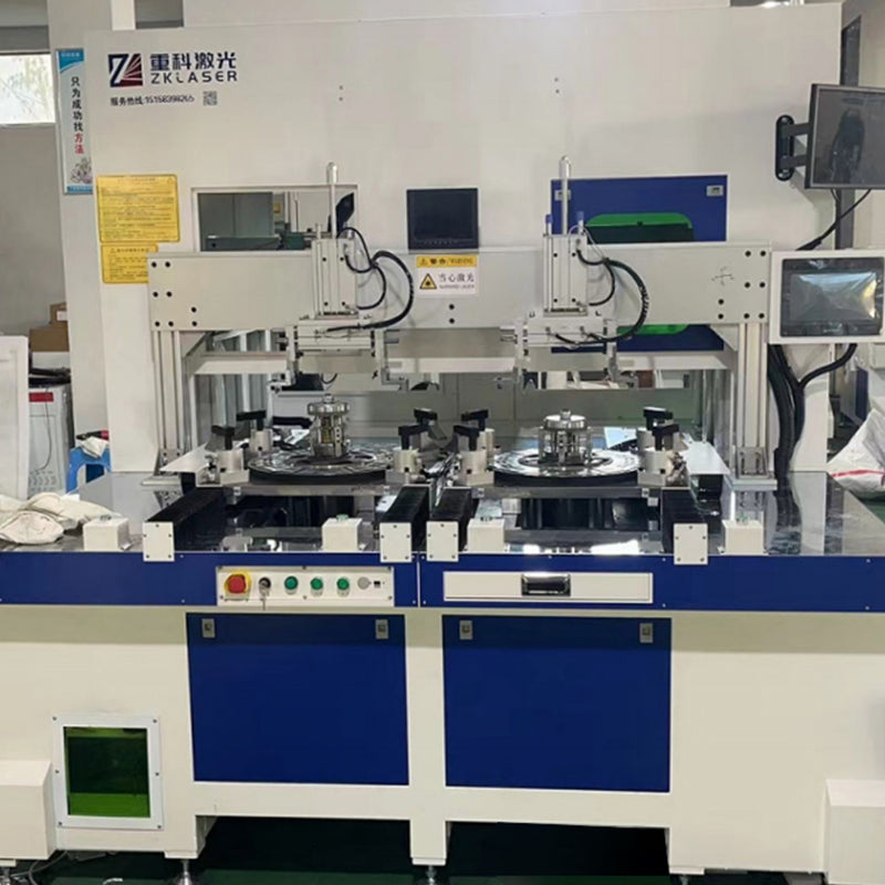Non-standard custom double station laser welding machine