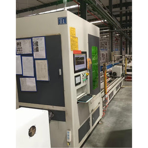 Single chuck laser pipe cutting machine